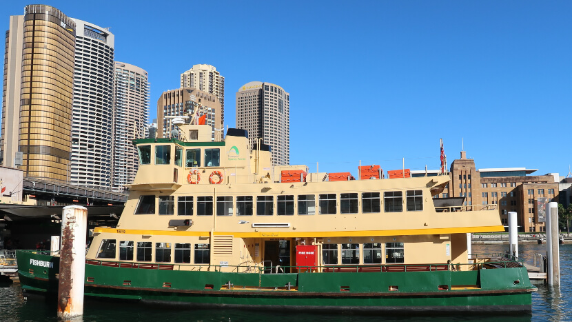 Ferry ride to manly