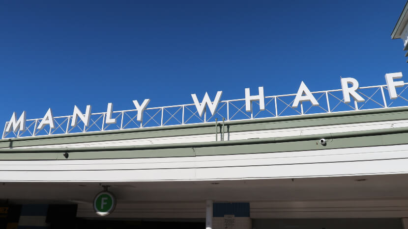 Food at manly wharf