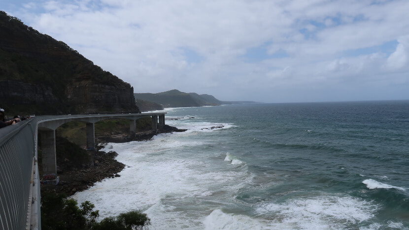 Sea cliff bridge